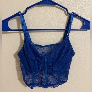 Blue Lace Going Out Top